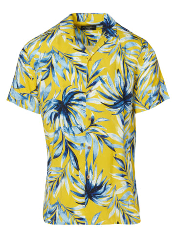 KOROSHI Kurzarmshirt in gelb