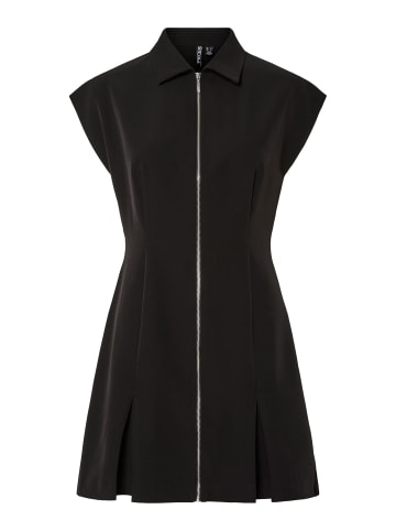 Pieces Midikleid in Black