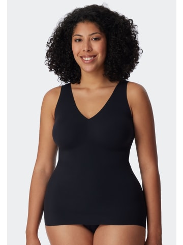 Schiesser Top mit Pads in schwarz