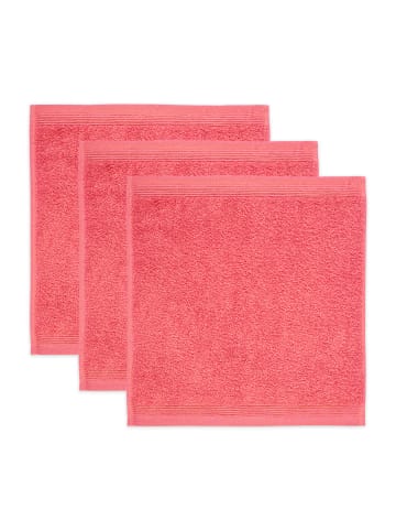 Möve Seiftuch Superwuschel 3er-Pack in coral