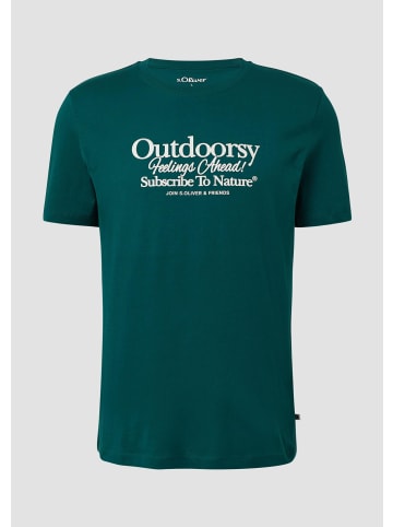 s.Oliver T-Shirt in 79D2_tannengrün