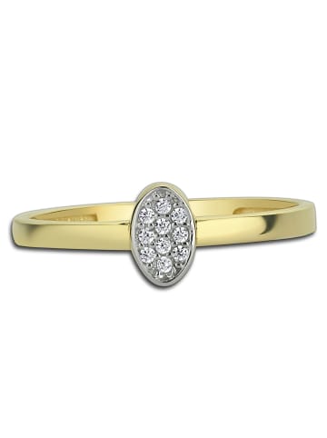 BALIA Ring Gold 333 Gelbgold - 8 Karat Oval gold Größe 58 (18,5)