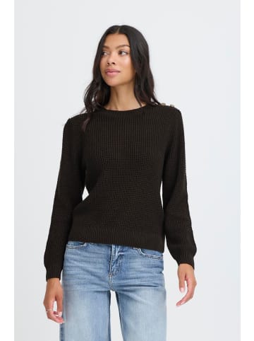 b. young BMMNIRA ONECK KNIT JUMPER in Meteorite