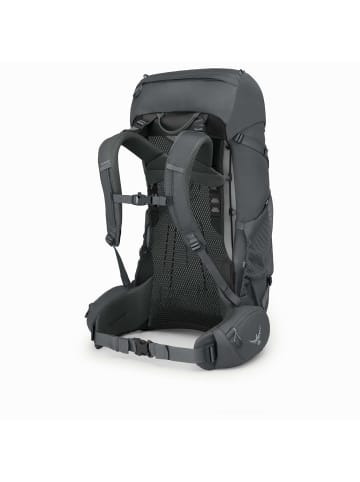 Osprey Rook 50 - Trekkingrucksack 75 cm (histosol brown/rhino grey) in dark charcoal/silver lining