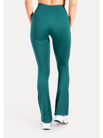 SMILODOX Schlagleggings Oriana in Dunkelgrün