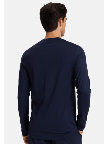 Hanro Schlafanzug Oberteil Night & Day in Deep navy