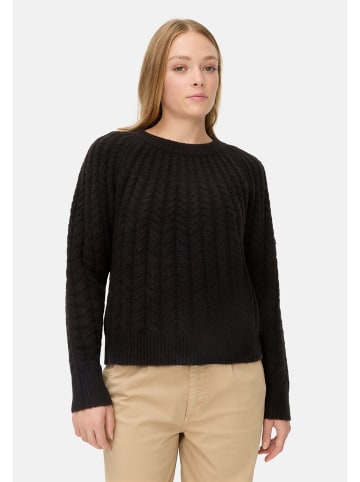 Camel Active Strickpullover mit Rundhalskragen in Kaviar