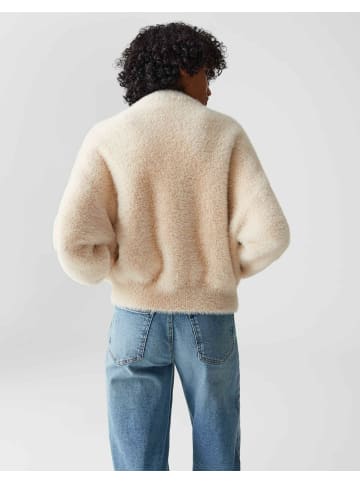 OPUS Fleecejacke für Damen in beige