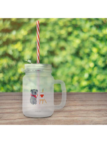 Mr. & Mrs. Panda Mason Jar Koala Künstler ohne Spruch in Transparent