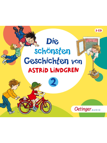 Oetinger Media Die schönsten Geschichten von Astrid Lindgren 2 (3CD) | Hörspiele, ca. 169 Min.