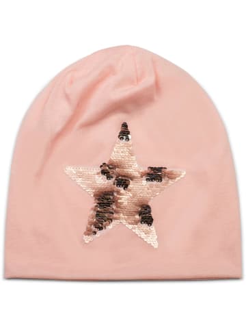 styleBREAKER Beanie Mütze in Rose