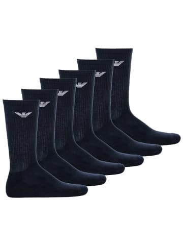 Emporio Armani Socken 6er Pack in Blau