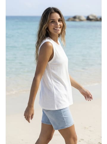 Beach Time Shirttop in weiß