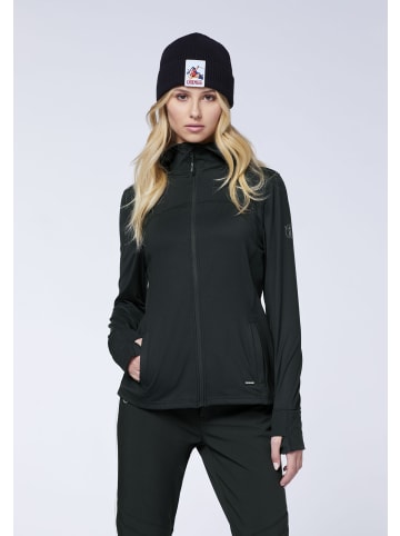 Chiemsee Midlayer-Jacke in Schwarz