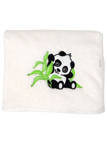 Baby Sweets Decke Happy Panda in weiß