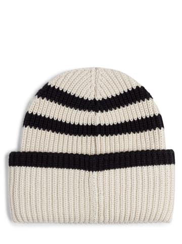 Marc O'Polo Mütze in beige schwarz - 0002