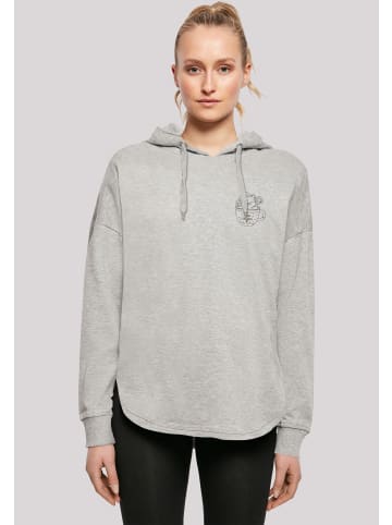 F4NT4STIC Oversized Hoodie Weihnachtstasse in grau