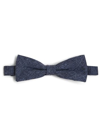 CG Fliege und Einstecktuch in denim weiß - 0001