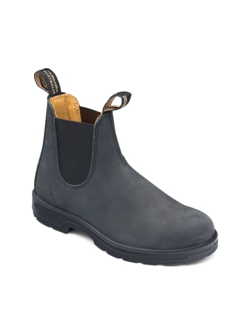 Blundstone Chelsea Boots Lederstiefel 587 Rustic Black in Rustic Black