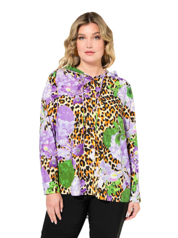 MIAMODA Bluse in fliederviolett