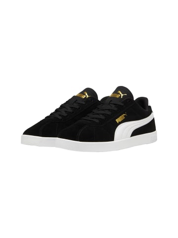 Puma Niedrige Sneakers aus Leder Schwarz