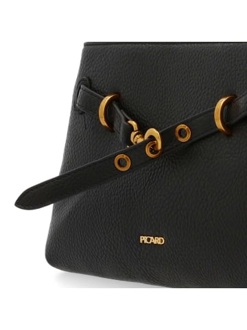 PICARD Style Umhängetasche 27 cm in schwarz