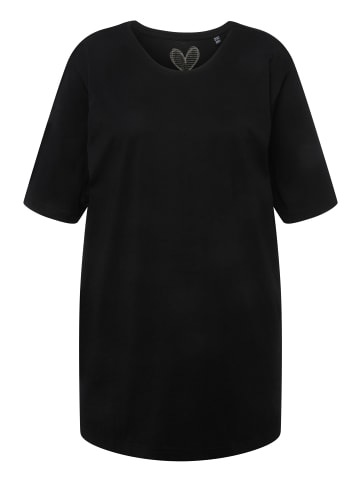 Ulla Popken Shirt in schwarz