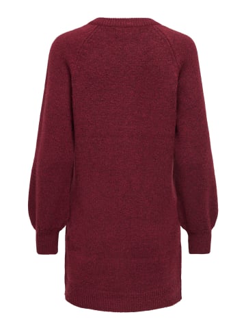 ONLY Strickkleid in Cabernet