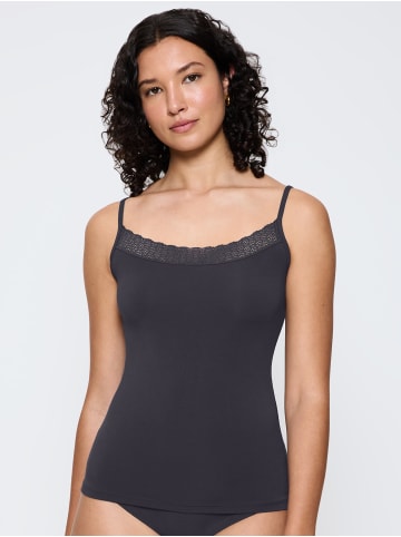 Triumph Spaghettitop Feel of Modal Spaghetti Top in INK GRAY