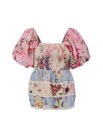 Y.A.S Bluse YASMessa in rosa hellblau - 0001