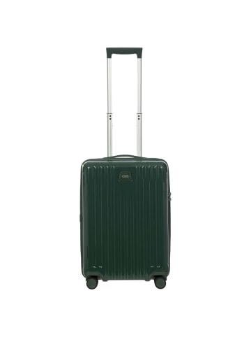 BRIC`s Positano - 4-Rollen Kabinentrolley 55 cm USB (emerald green) in emerald green