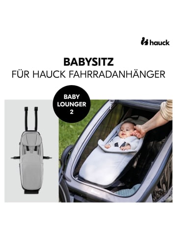 Hauck 3in1 Fahrradanhänger Sparset Bike N Walk in green