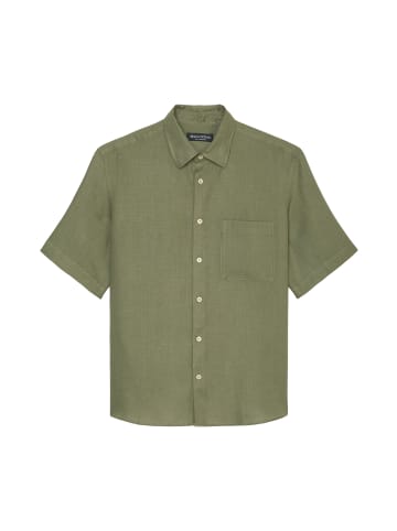 Marc O'Polo Kurzarm-Hemd regular in olive