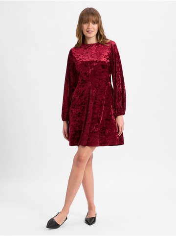 Marie Lund Kleid Sareply in bordeaux - 0002