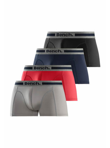 Bench Funktionsboxer in rot, grau-meliert, navy, schwarz