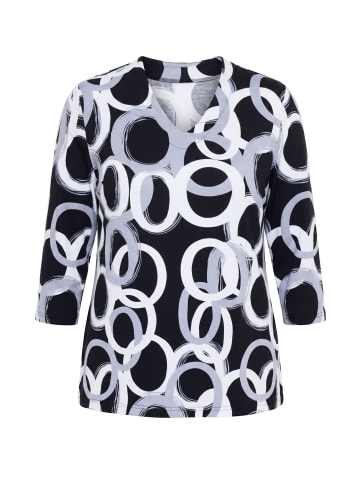 Ulla Popken Shirt in schwarz