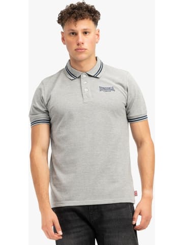 Lonsdale Polo "Markham Herren Poloshirt normale Passform" in Grau