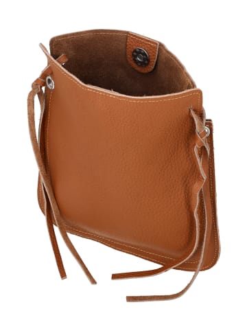 Usha Women Satchel in Brown