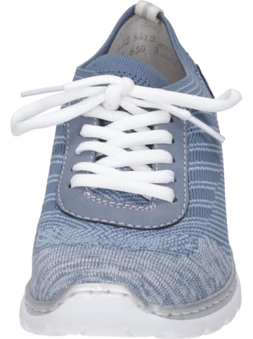 rieker Schnürschuhe in blau/jeans