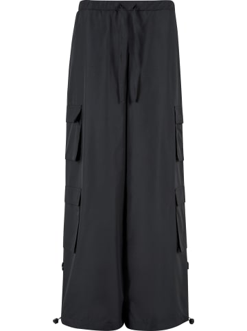 Urban Classics Urban Classics Damen Ladies Ripstop Double Cargo Pants in black