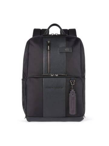 Piquadro Brief Rucksack 39 cm Laptopfach in black