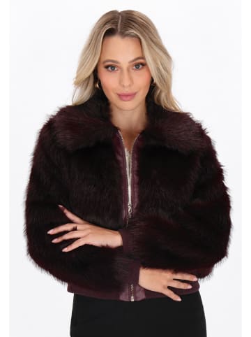 faina Women Jacket in burgundy