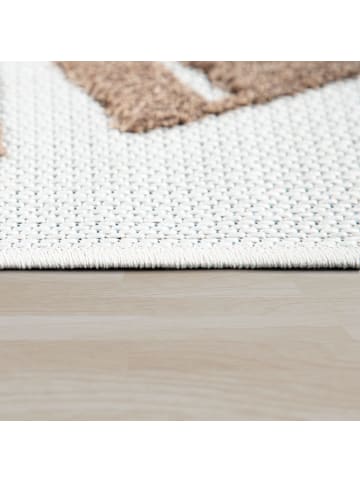 KADIMA DESIGN Kinderteppich Löwe Kinderzimmer in Beige