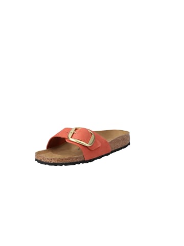 Birkenstock Pantoletten Madrid Big Buckle in mars red