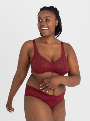 Erlich Textil  PAULA in weinrot