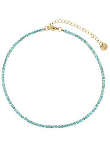 Adeliás Damen Anhänger aus Edelstahl mit Perle in gold