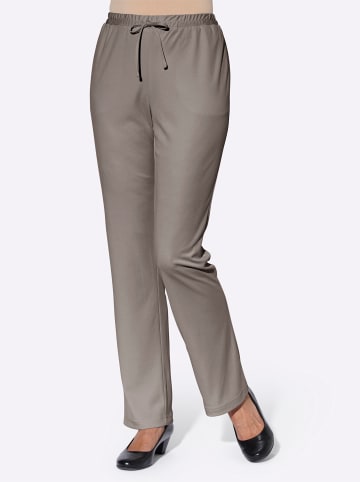WITT WEIDEN Jersey-Hose in taupe