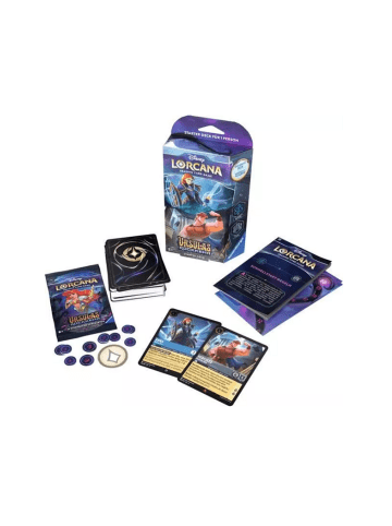 Ravensburger Disney Lorcana Ursulas Rückkehr - Starter Deck Saphir und Stahl in Mehrfarbig ab 8 Jahre