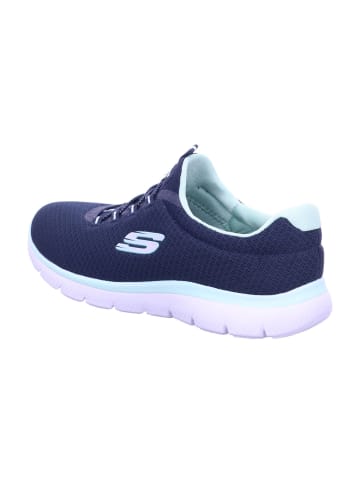 Skechers Sneaker in navy/aqua