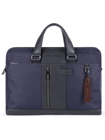 Piquadro Brief Aktentasche RFID 41 cm Laptopfach in blue